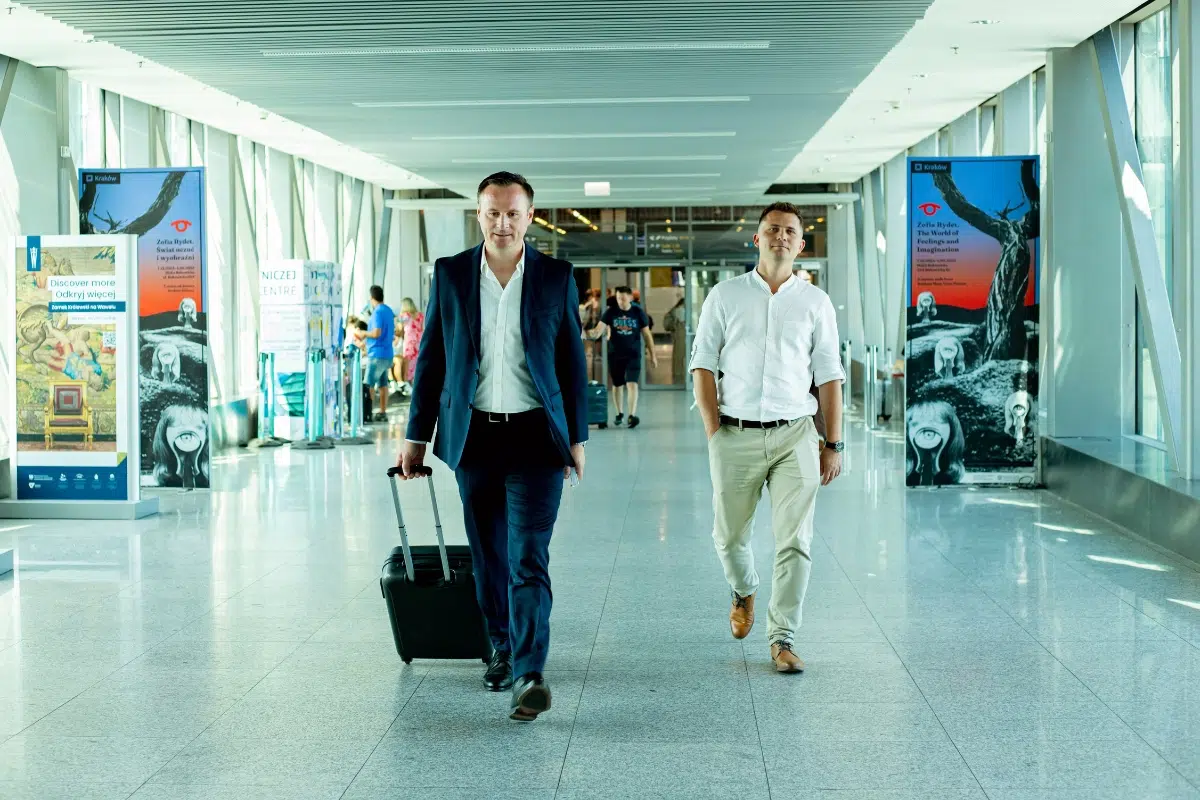 Business pickup at Krakow Airport with chauffeur service